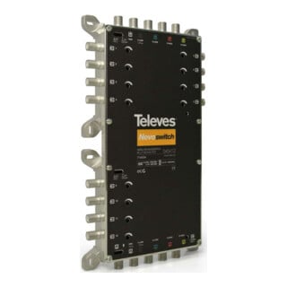 Televes Multiswitch 5 vers 12 en fonte NEVO recpower cascade MS512C