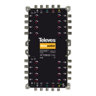 Televes Multiswitch 5 vers 16 fonte NEVO recpower cascade MS516C
