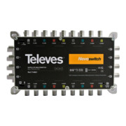 Televes Multiswitch 9 vers 8 en fonte NEVO cascade sans alimentation MS98C-1