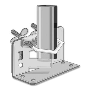 Televes Pied de mât MAFU 60Z