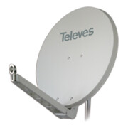Televes QSD-Line Offset Reflektor 75x85cm Ral9002 S75QSD-W-3