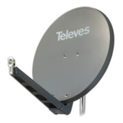 Televes QSD-Line Réflecteur décalé 85 × 95 cm Ral7011 S85QSD-G-1