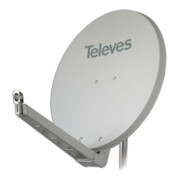 Televes QSD-Line réflecteur décalé 85x95cm Ral9002 S85QSD-W-1