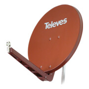 Televes Réflecteur décalé QSD-Line 75x85cm Ral8012 S75QSD-Z-1