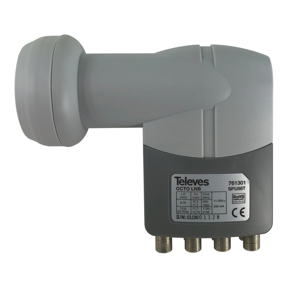 Televes Speisesystem Octo-Switch 40mm SPU 88 T