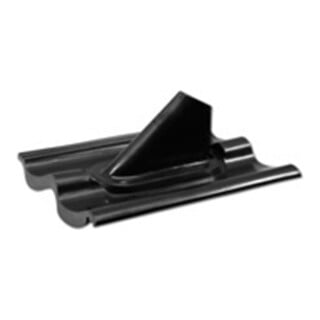 Televes Tuiles en plastique noires Frankf. Double-S KSZ 60 DS
