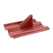 Televes Tuiles en plastique rouge Frankf. Pfanne KSZ 60 FR-1