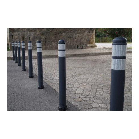 TEMKA Flexi - Bollard - Kapa, 620 mm, anthracite