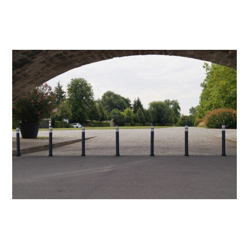 TEMKA Flexi - Bollard - Kapa, 810 mm, anthracite