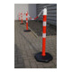 TEMKA Kettenpfosten - Set, r/w 6 Pfosten + 5x3m Kette