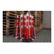 TEMKA Kettenpfosten - Set, r/w 6 Pfosten + 5x3m Kette-5