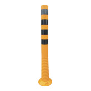 TEMKA Poteau flexible 1000 mm, diamètre 80 mm, jaune