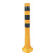 TEMKA Poteau flexible 750 mm, diamètre 80 mm, jaune-1
