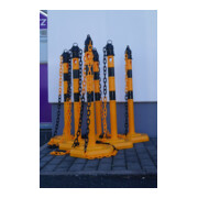 TEMKA Poteaux de chaîne - Set, g/s 6 poteaux + chaîne 5x3m-5