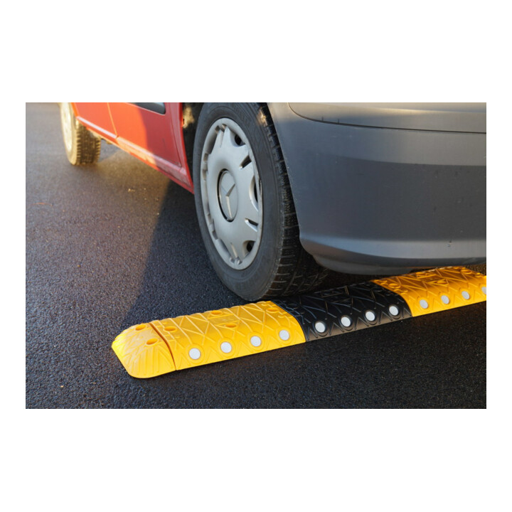 TEMKA Temposchwelle Mittelteil 10km/h gelb