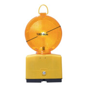 Témoin lumineux de chantier Nissen Tête de lampe LED jaune Nitra tournant.
