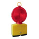Témoin lumineux de chantier Nissen Tête de lampe LED Nitra rouge tournant.-1