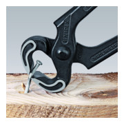 Pincettes atramentisée Knipex noire polie et plastifiée-3