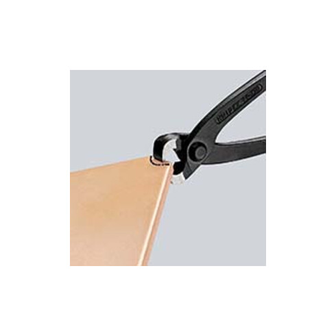 Pince de montage Knipex (Rabitz ou pince à tresser) noire atramentisée polie