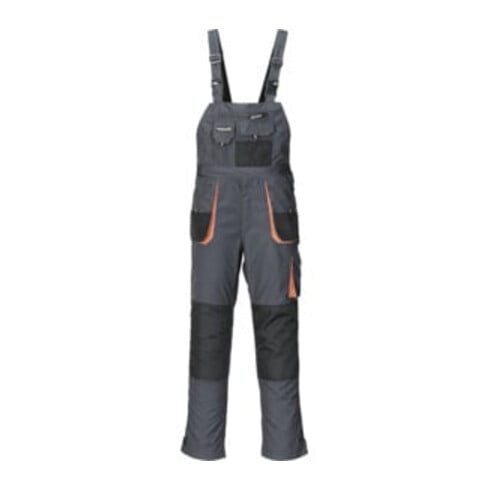 Terratrend Job Latzhose dunkelgrau/schwarz