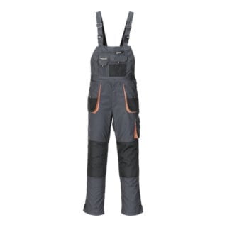 Terratrend Job Latzhose dunkelgrau/schwarz