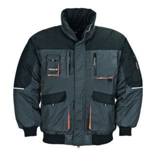 Terratrend Job Pilotenjacke dunkelgrau/schwarz