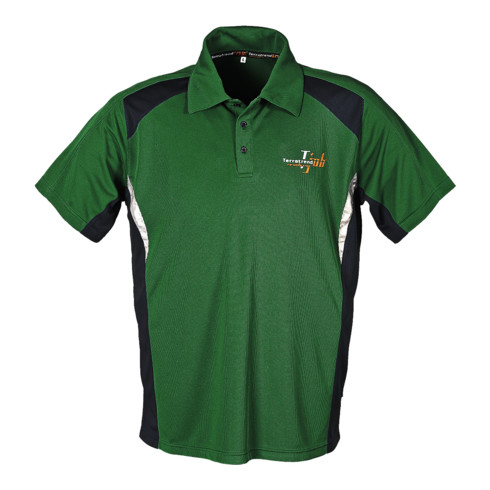 Terrax Terratrend Job Revolution Poloshirt grün/schwarz