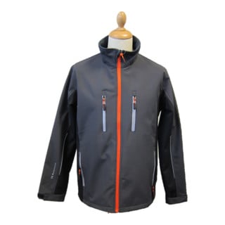 Terratrend Job Softshelljacket gris foncé/noir