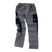Terrax Damenhose Gr. 38 grau/schwarz 65%PES/35%BW