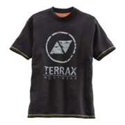 Terrax Herren T-Shirt Workwear Gr.XL schwarz/limette 100%CO