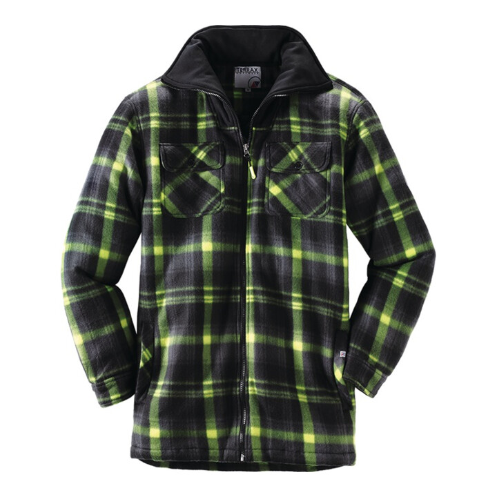 Terrax Thermohemd Workwear Gr.XL schwarz/limette