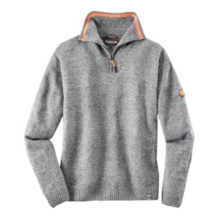TERRAX Workwear Troyer Gr. S grau melange