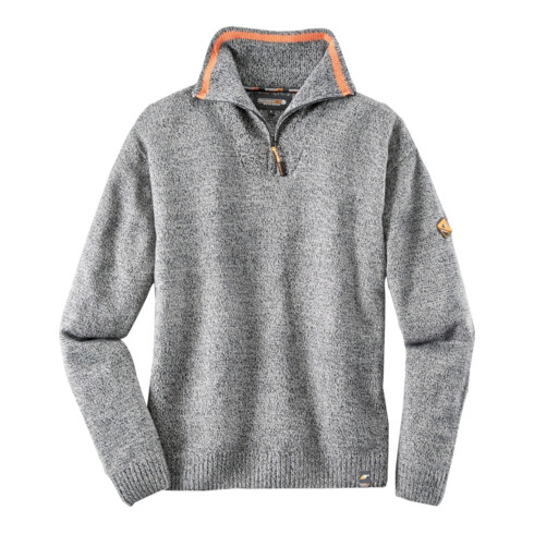 TERRAX Workwear Troyer Taille S gris chiné