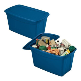 Terry Multifunctionele bak 68 l blauw 61,3 x 47 x 40 cm stapelbaar