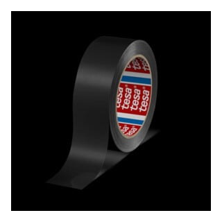 tesa 60404, PVC, schwarz 66m x 12mm