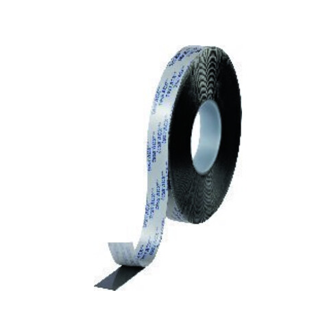 tesa ACXplus 7065 noir, adhésif blanc 25 m x 19 mm