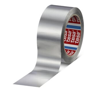 tesa Aluminiumband 50mx50mm, 50mu, ohne Liner