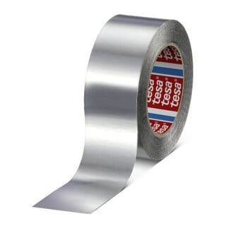 tesa Aluminiumband 50mx50mm, 50mu, ohne Liner