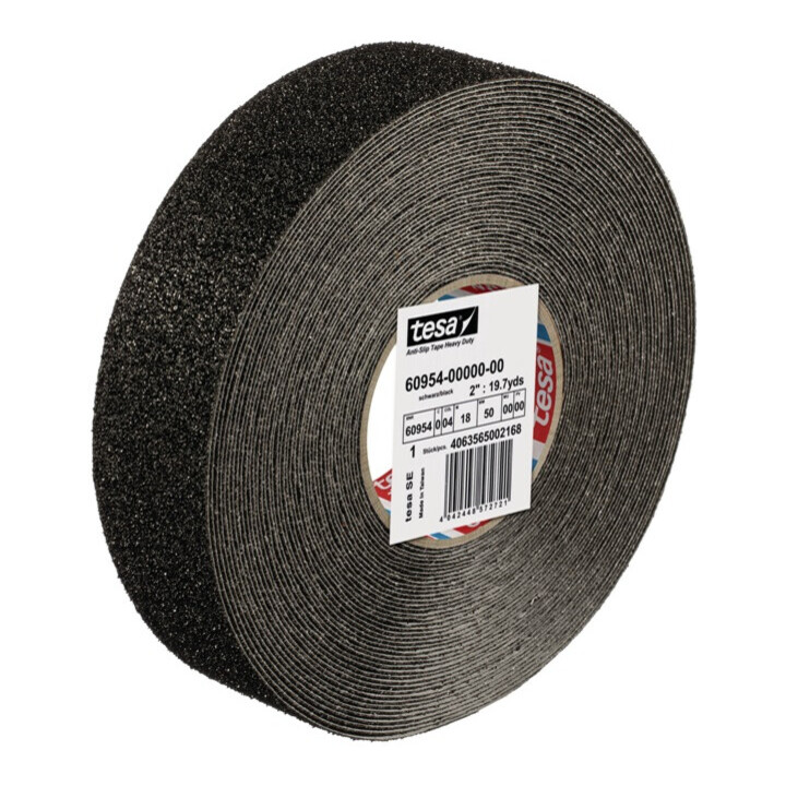 tesa Anti-Rutsch 60954 extra stark DIN 51130, 18m x 50mm, schwarz