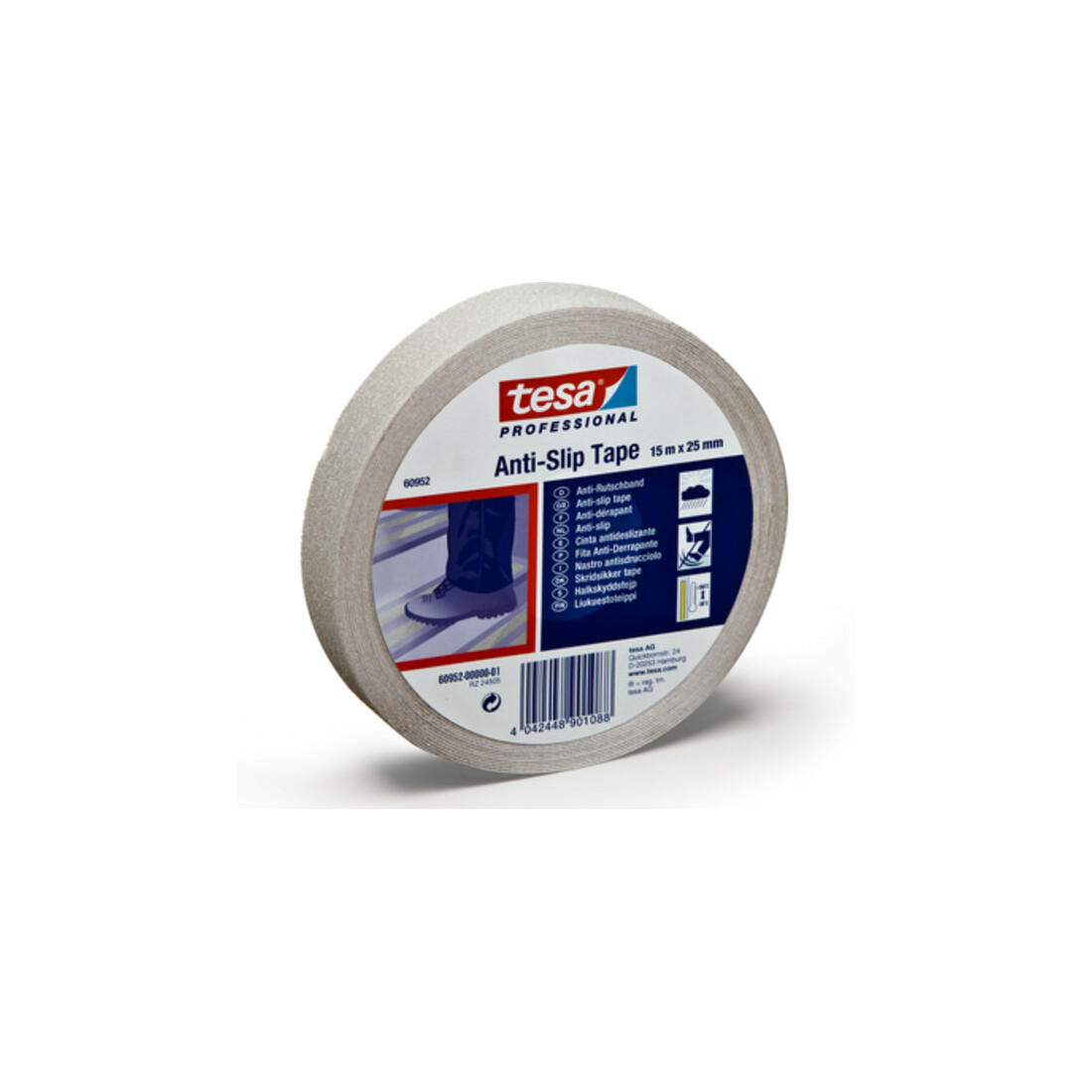 TESA Antislip-vloermarkeringstape Dikte 0,72 mm, Type: CLEAR