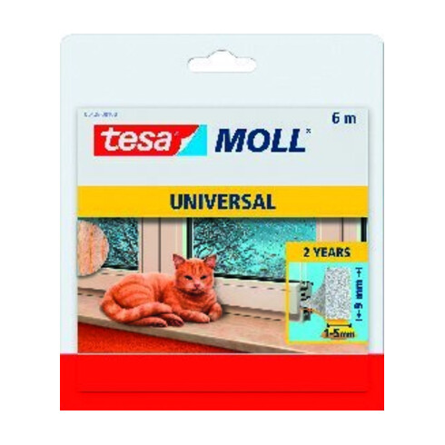tesa Dichtungsband 5412 10mx9mm weiß
