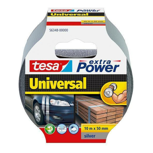 tesa extra Power Universal 10mx50mm silber