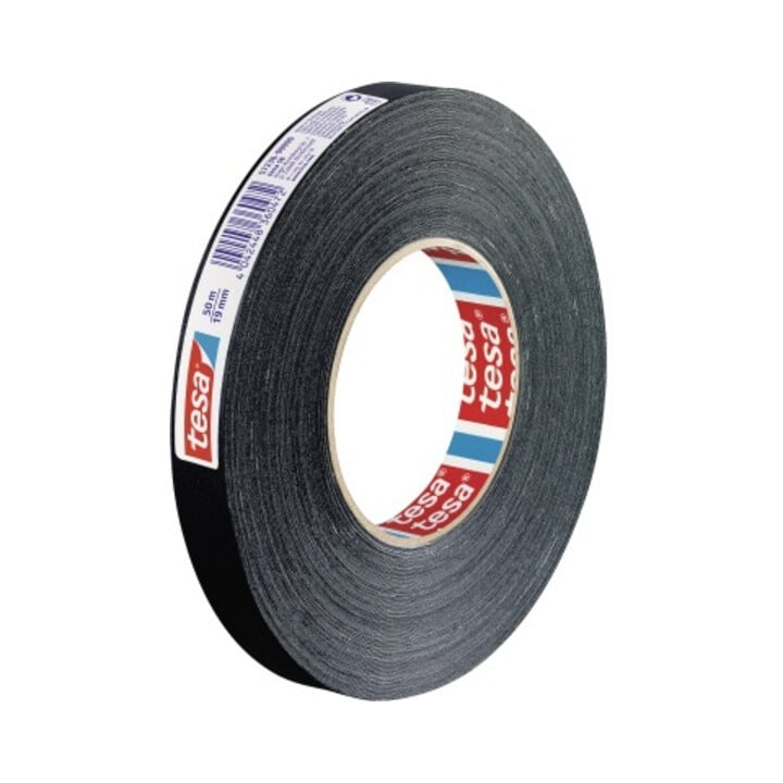 tesa Gewebeband 57230-00000 19mmx50m schwarz