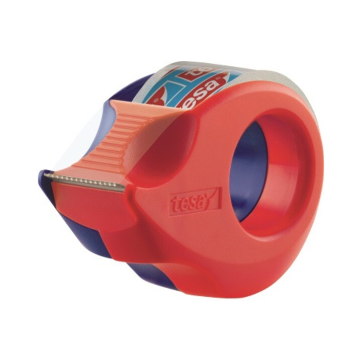 tesa Handabroller Mini 57858-00000 19mmx10m rot/blau