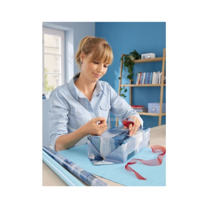 tesa Handabroller Mini 57858-00000 19mmx10m rot/blau