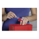 tesa Handabroller Mini 57858-00000 19mmx10m rot/blau