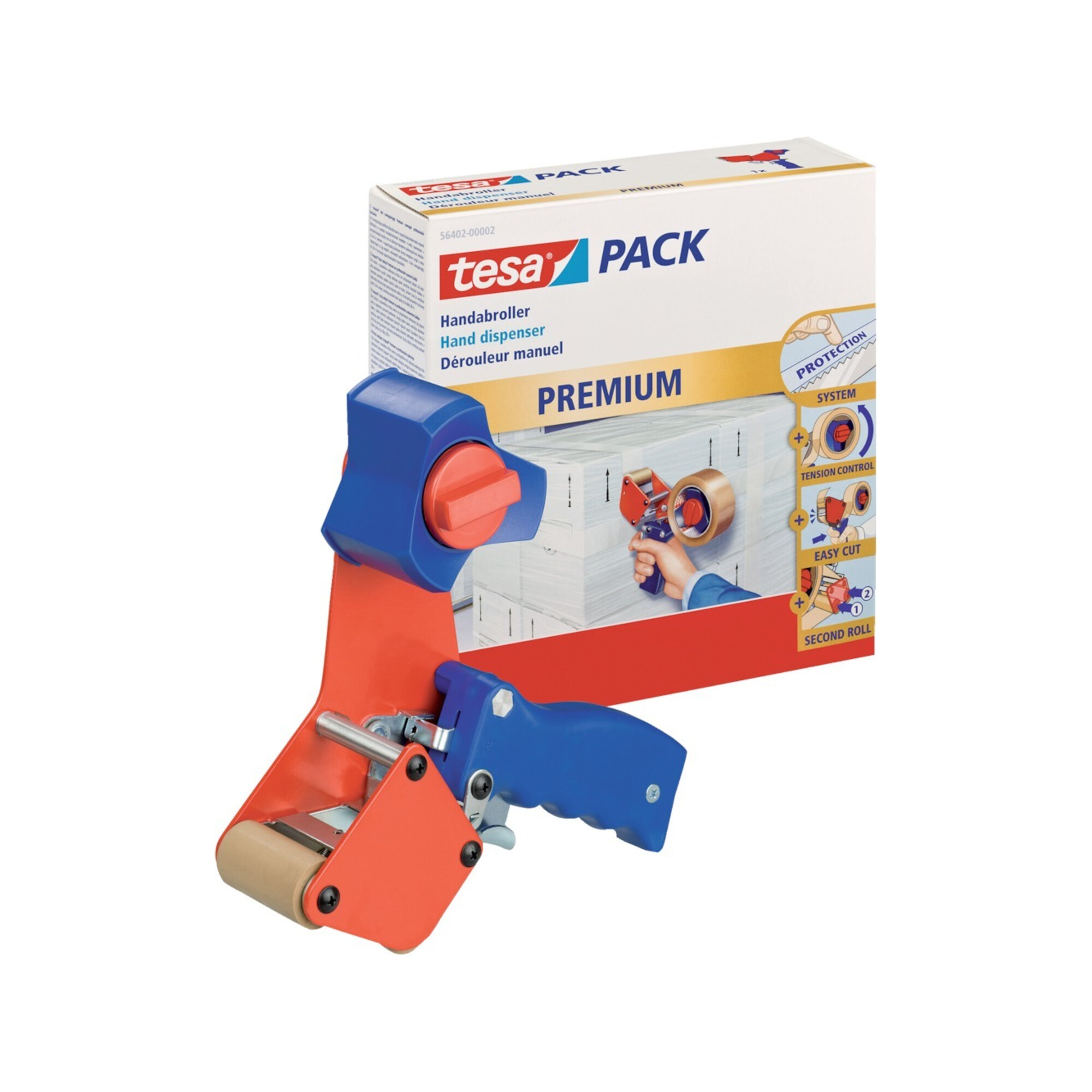 tesa Handabroller Premium 56402