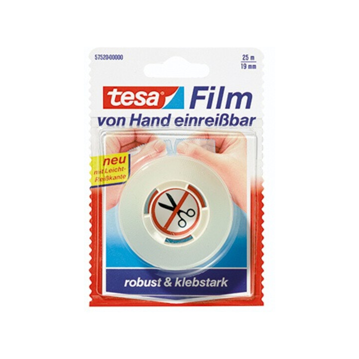 tesa Klebefilm 57520-00000 25mx19mm transparent