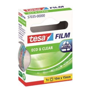 tesa Klebefilm tesafilm Eco&Clear 57035-00000 15mmx10m