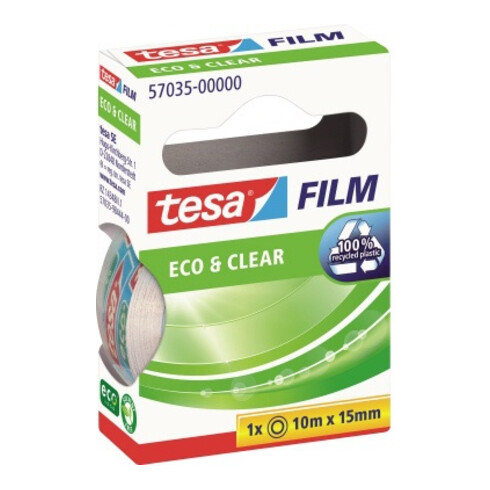 tesa Klebefilm tesafilm Eco&Clear 57035-00000 15mmx10m